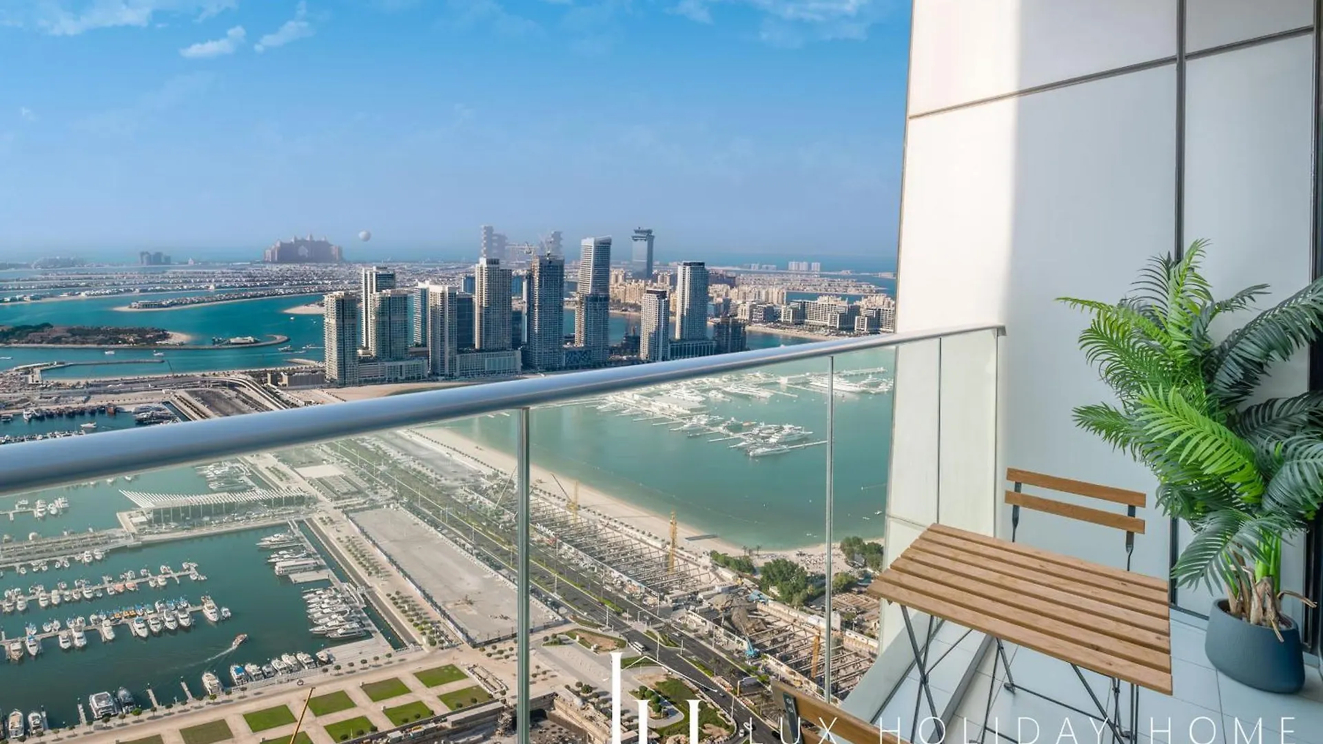 Lux - Lavish Suite With Full Palm Jumeirah View 1 دبي 0*,