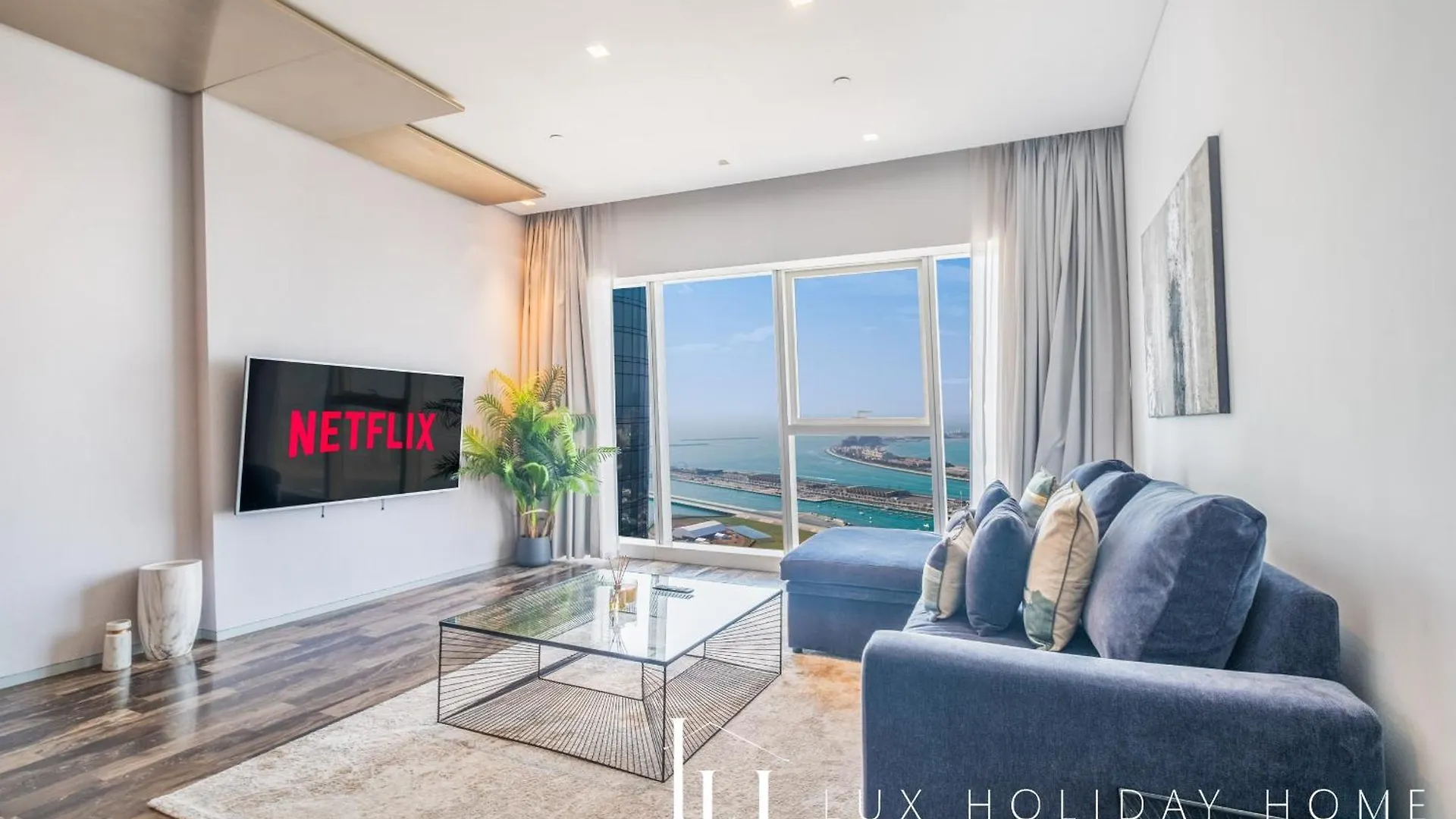 Lux - Lavish Suite With Full Palm Jumeirah View 1 دبي