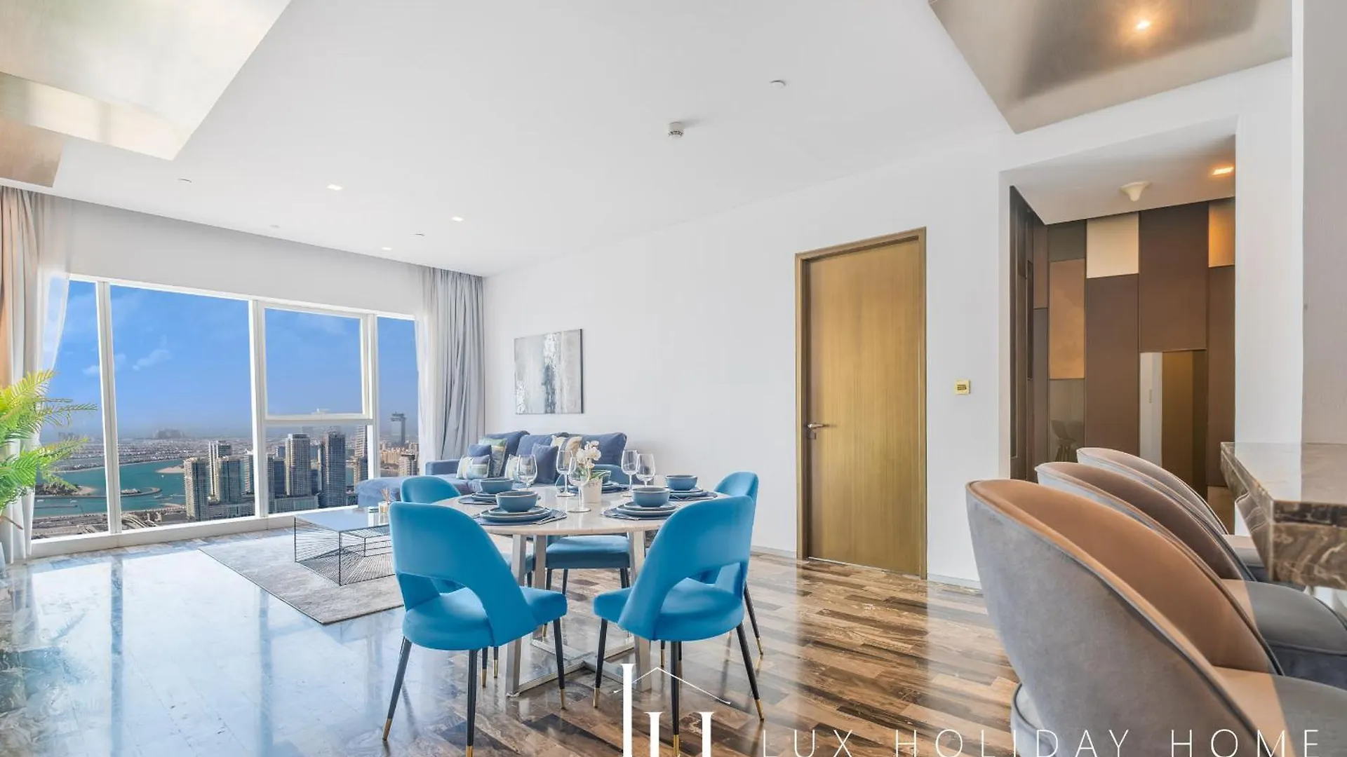 Lux - Lavish Suite With Full Palm Jumeirah View 1 Dubai Lejlighed